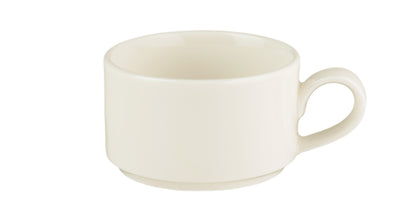 Weiße Tasse für Gastronomiebedarf