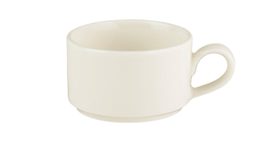 Weiße Tasse für Gastronomiebedarf