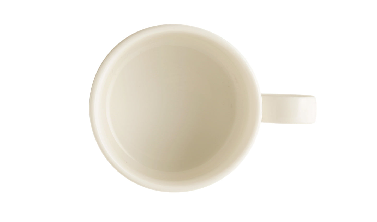 Weiße Tasse für Gastronomiebedarf