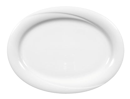Weiße B2B-Gastronomie Servierplatte