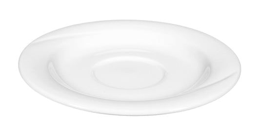 Weiße Teller für Gastronomie
