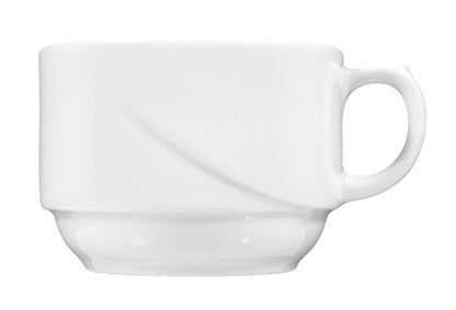 Weiße Kaffeetasse, B2B Gastronomie