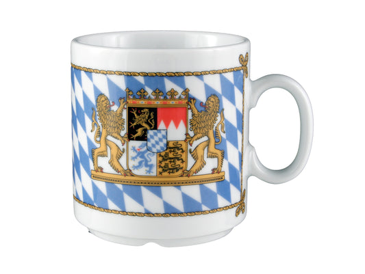 Bayerischer Bierkrug mit Wappen