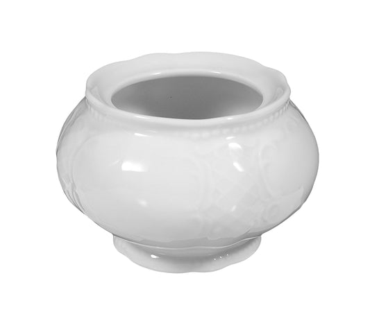 Weiße Porzellanschale für Gastronomie