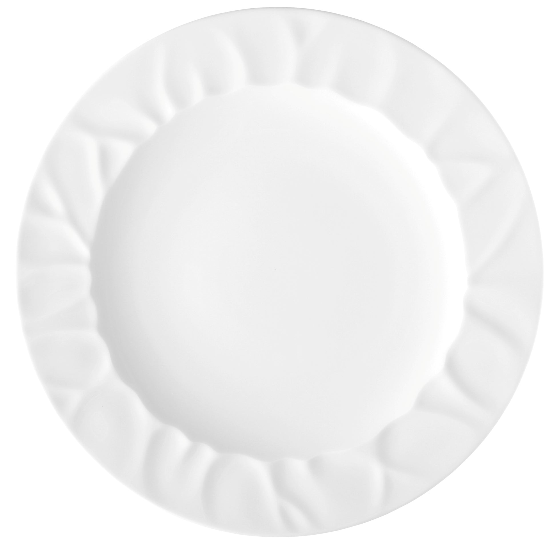 Weißer Teller für Gastronomie
