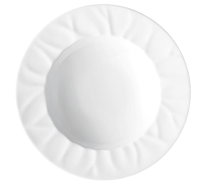 Weiße Porzellan-Schale für Gastronomie