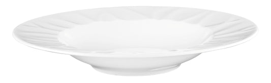 Weißer, leerer Porzellanteller, Gastronomie