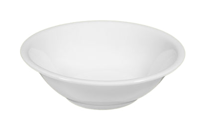 Weiße Schale, Gastronomie-Geschirr, leer