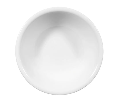 Weiße Schale, Gastronomie-Geschirr, leer