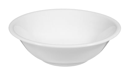 Weiße Schüssel für Gastronomiezwecke