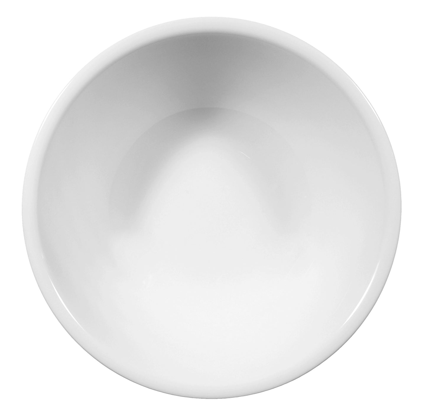 Weiße Schüssel für Gastronomie