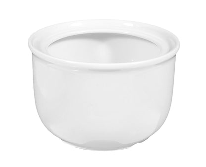 Weiße Porzellanschale für Gastronomie