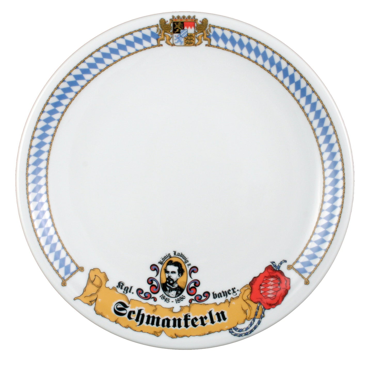 Bayerischer Bierkrug mit Wappen