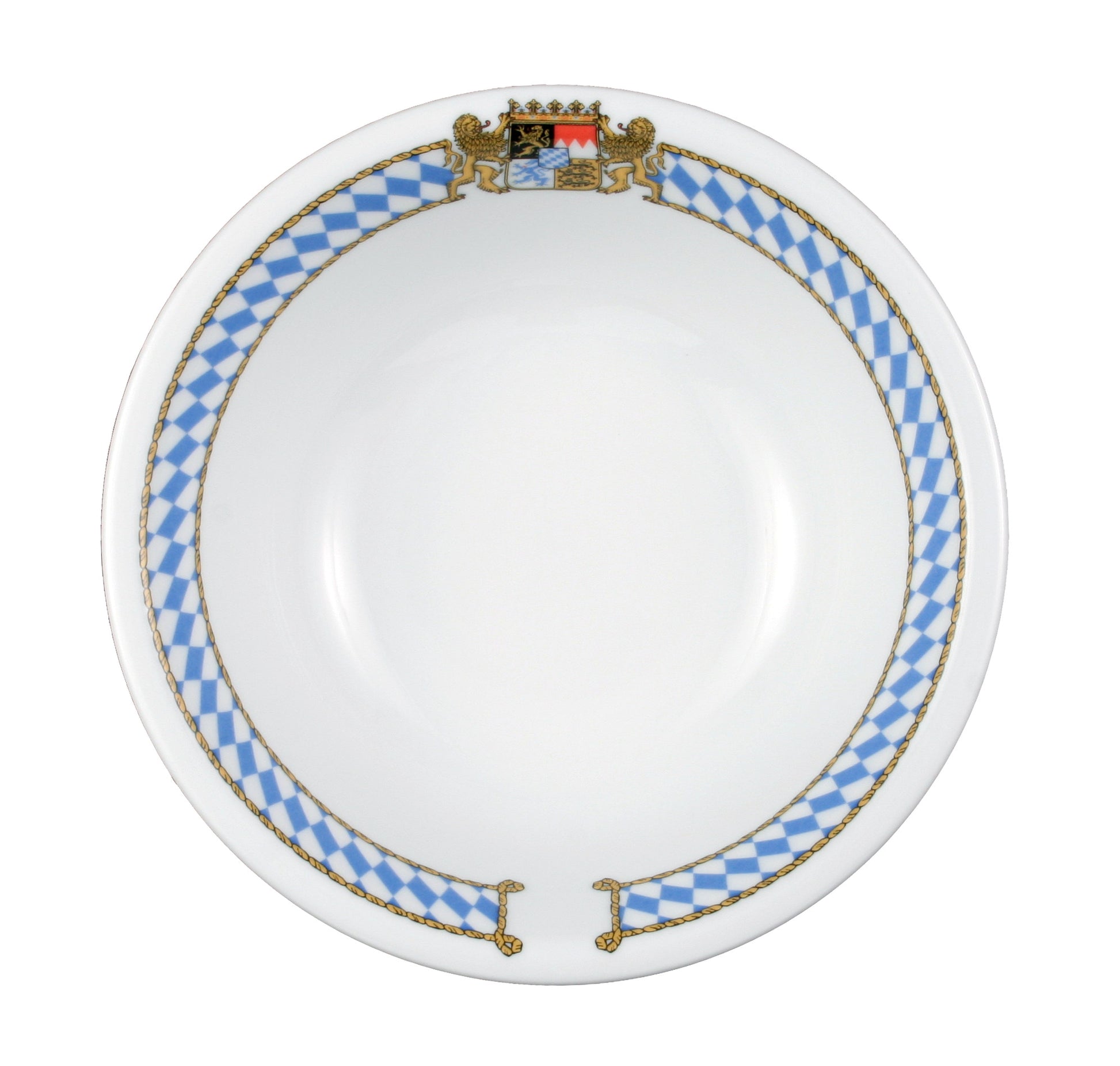 Bayerisches Porzellan-Schüssel mit Wappen