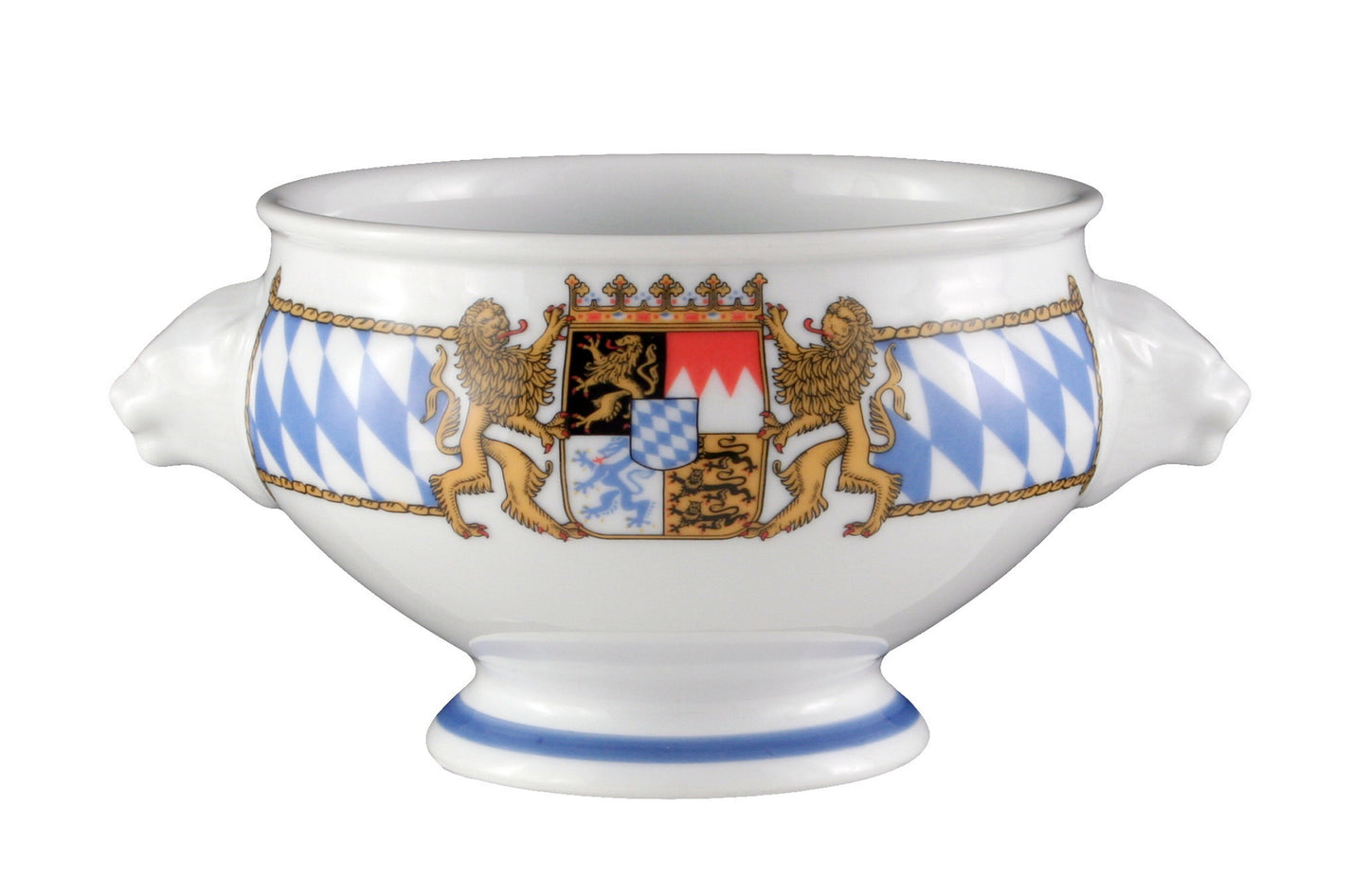 Bayerisches Wappen auf Suppenschüssel
