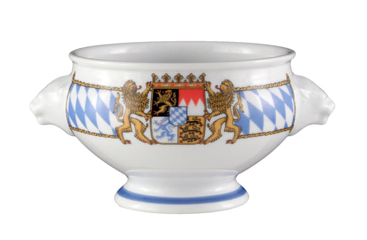 Bayerisches Wappen auf Suppenschüssel