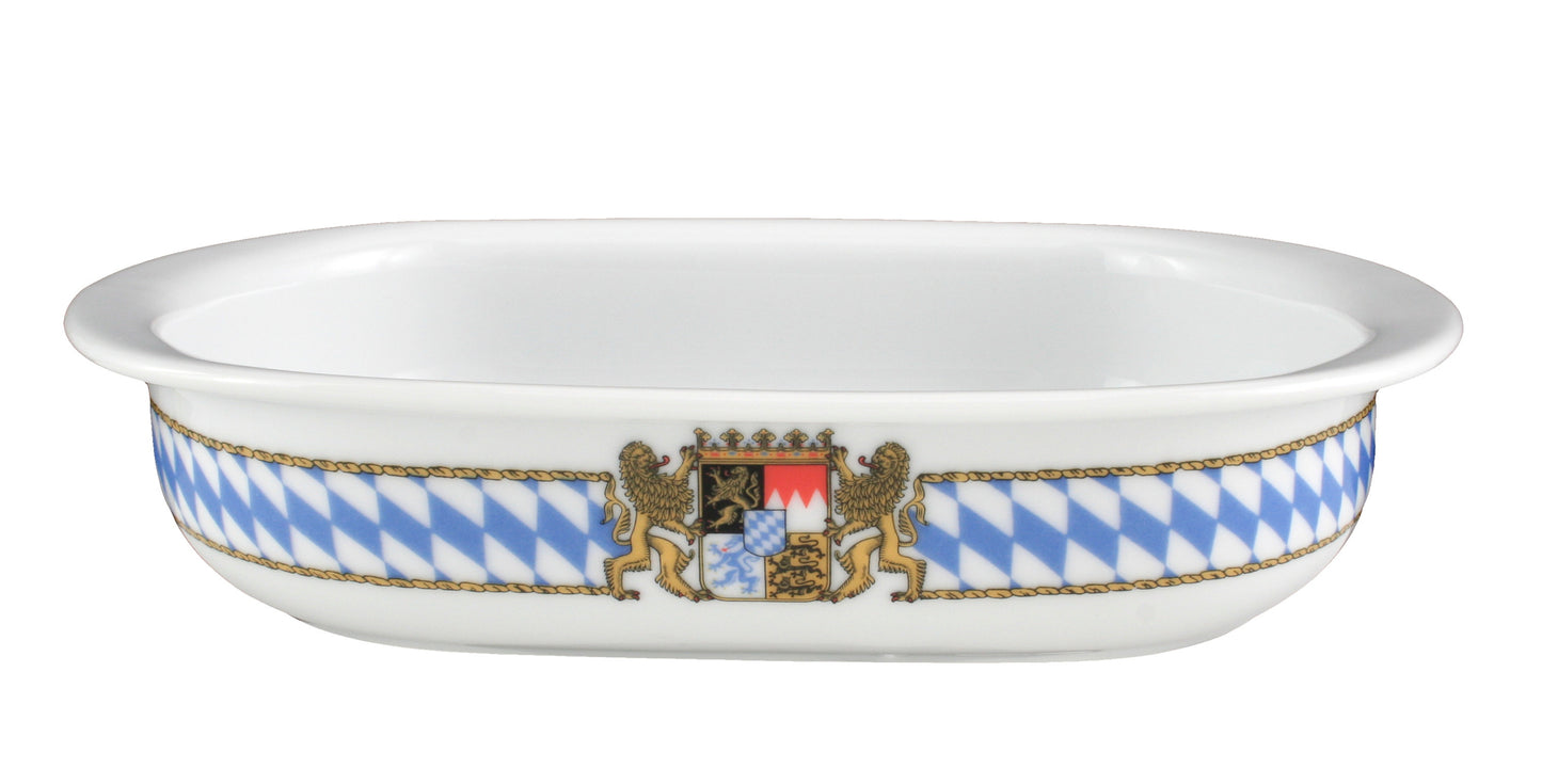 Bayerische Keramik-Schale mit Wappen