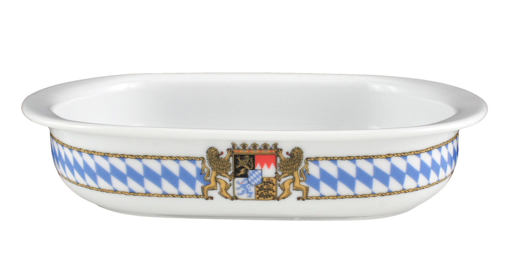 Bayerische Keramik-Schale mit Wappen