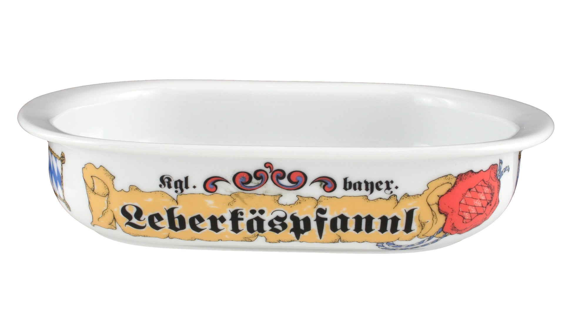 Bayerische Keramik-Schale mit Wappen