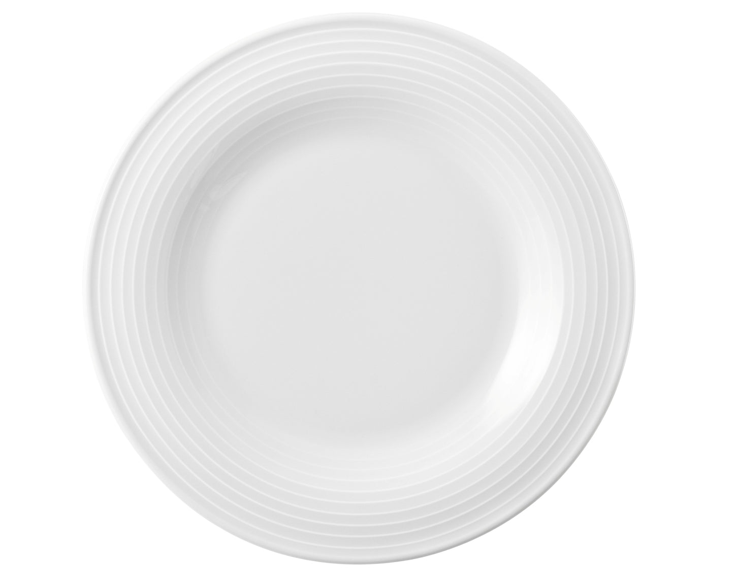 Weiße Teller für Gastronomie