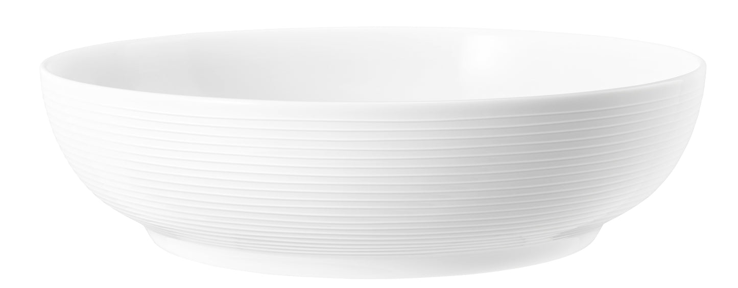 Weiße Schüssel für Gastronomie