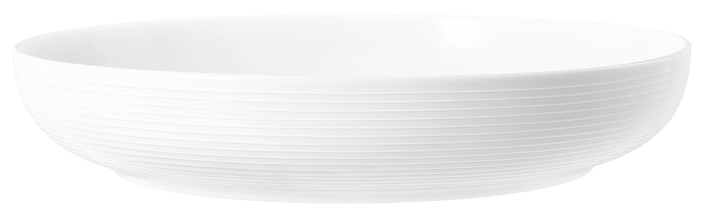 Weiße Schüssel für Gastronomie