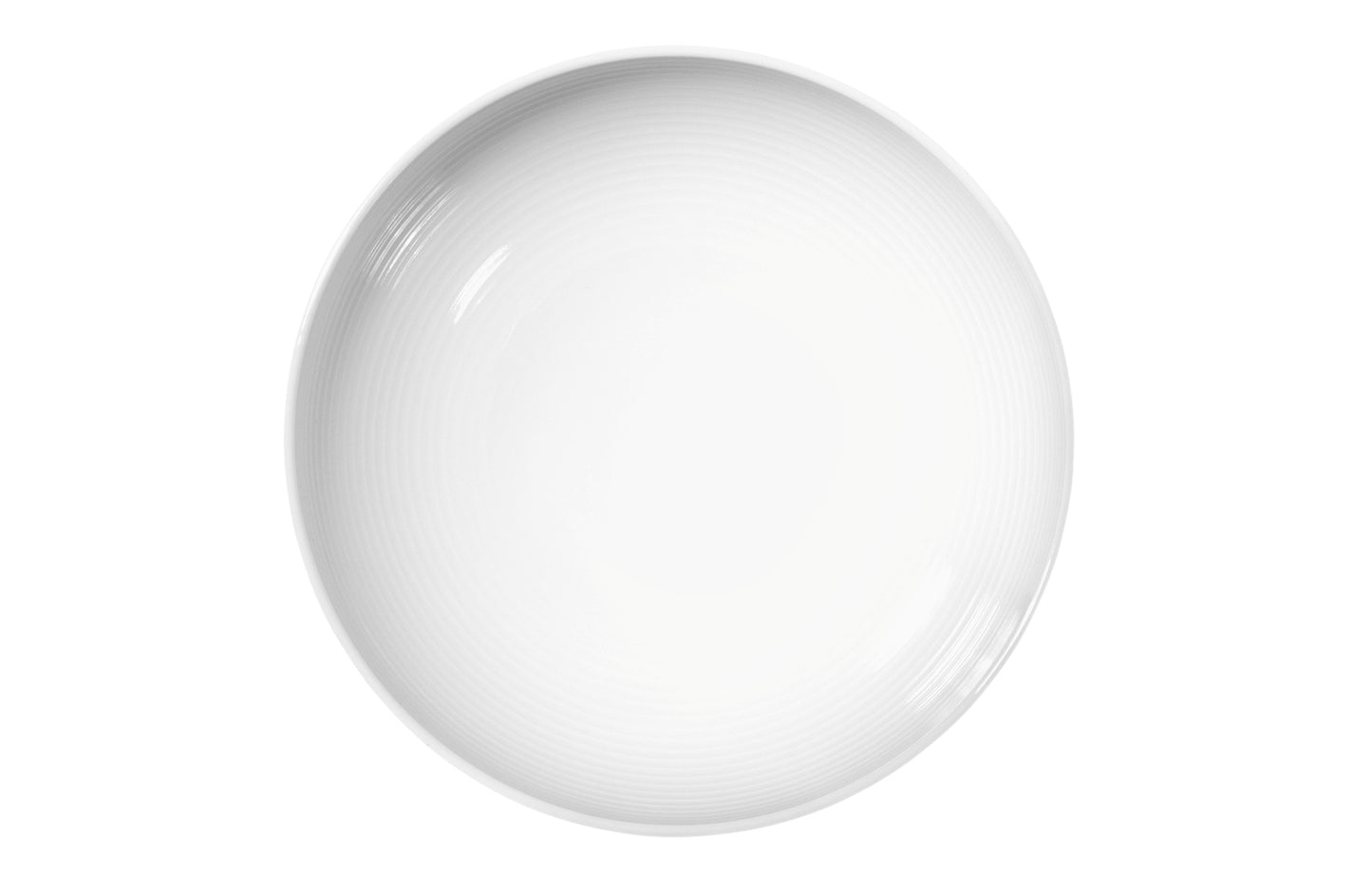 Weiße Schüssel für Gastronomie