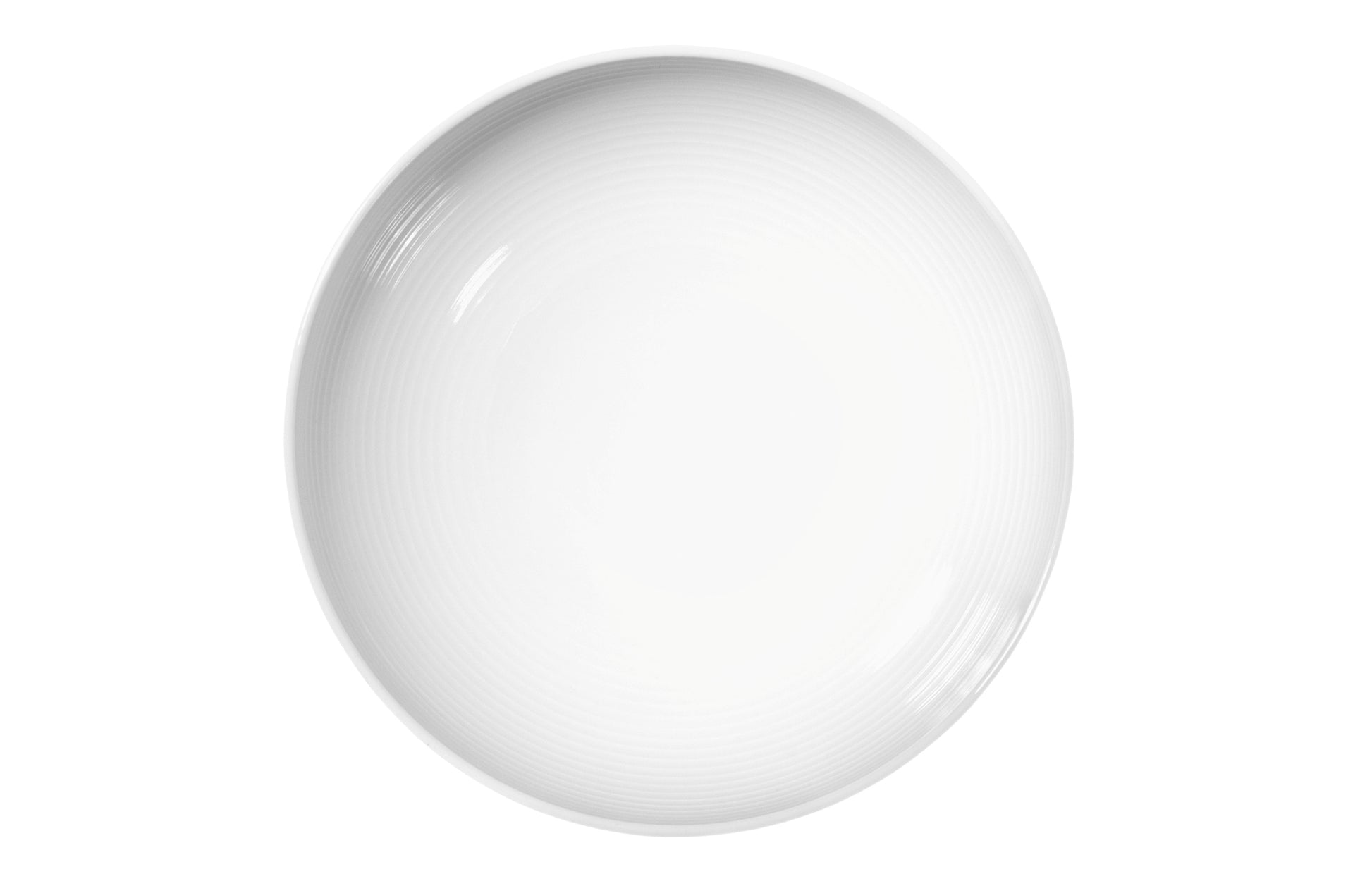 Weiße Schüssel für Gastronomie