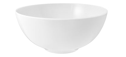 Weiße Schüssel für Gastronomiezwecke