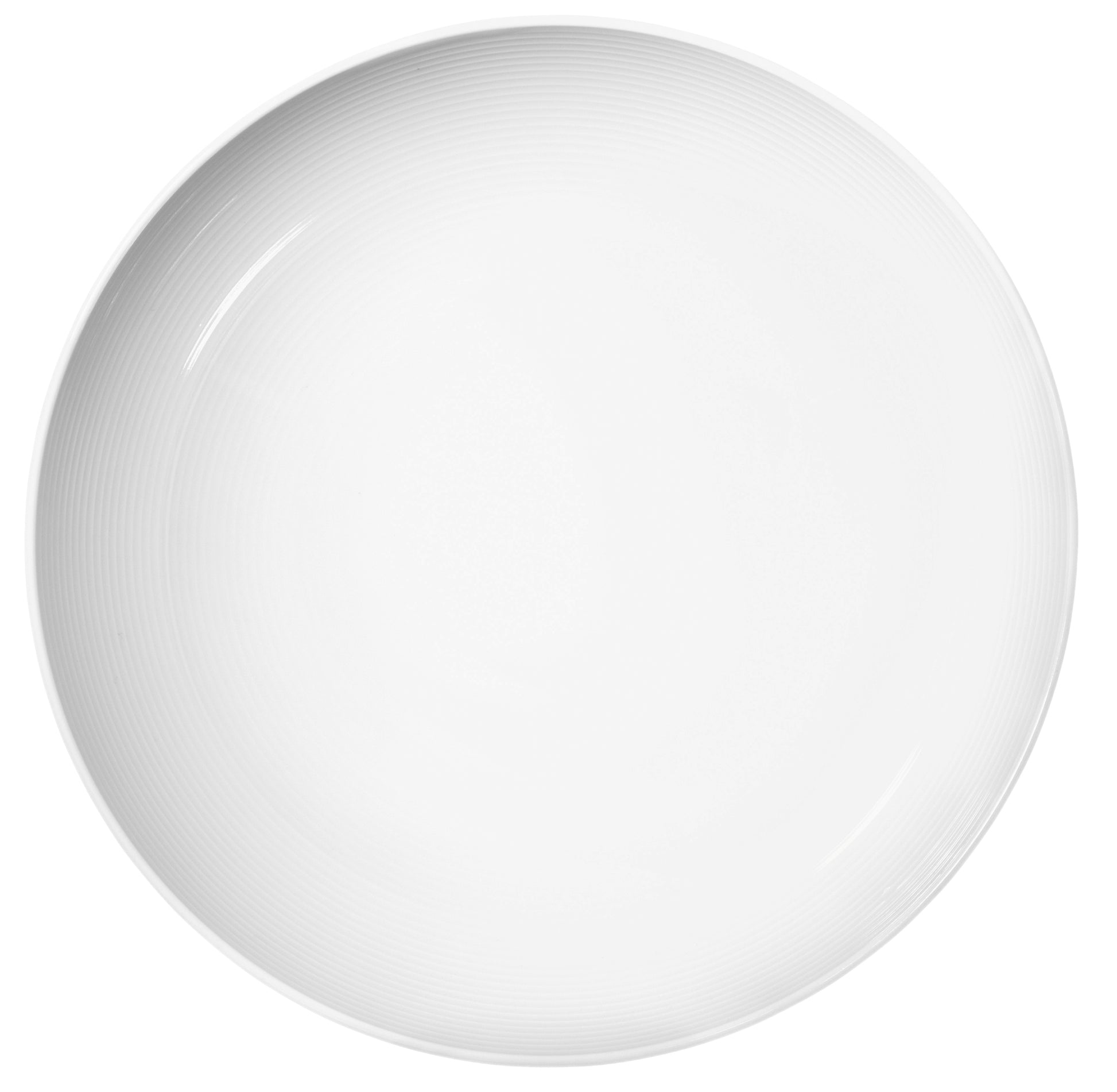 Weiße Schüssel für Gastronomiezwecke
