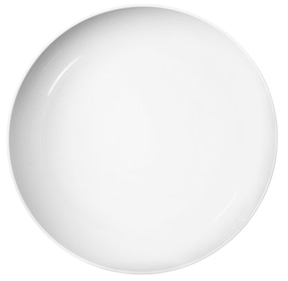 Weiße Schüssel für Gastronomiezwecke