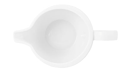 Weiße Kaffeekanne für Gastronomie