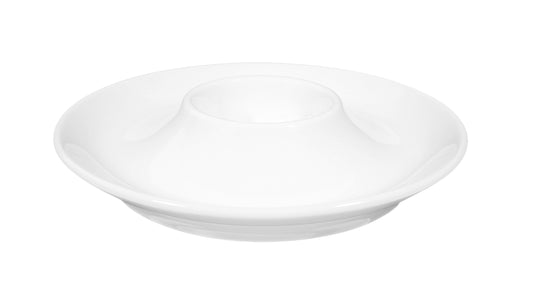 Weiße Porzellan-Servierplatte, B2B Gastronomie