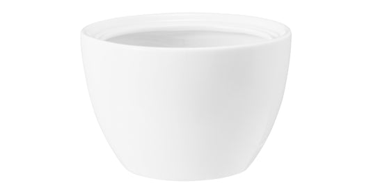 Weiße Schüssel für Gastronomiezwecke