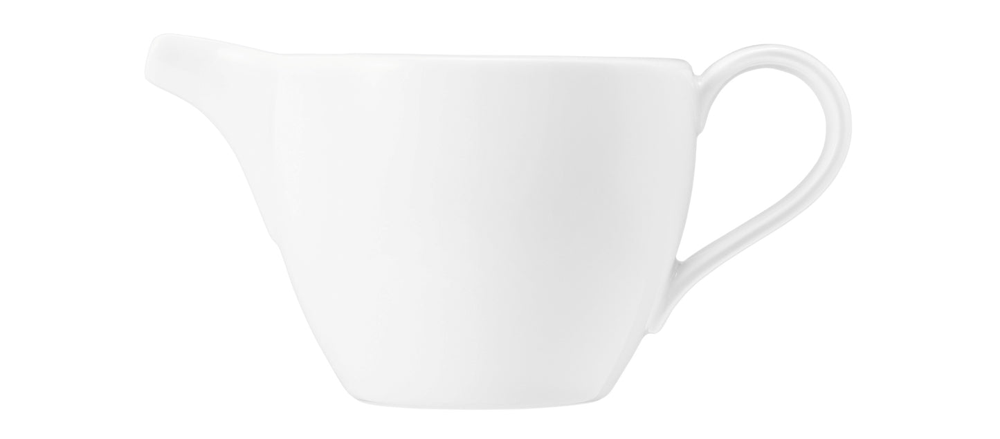 Weiße Kaffeekanne für Gastronomie