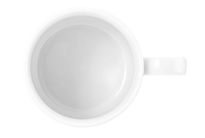 Weiße Kaffeetasse, B2B Gastronomie