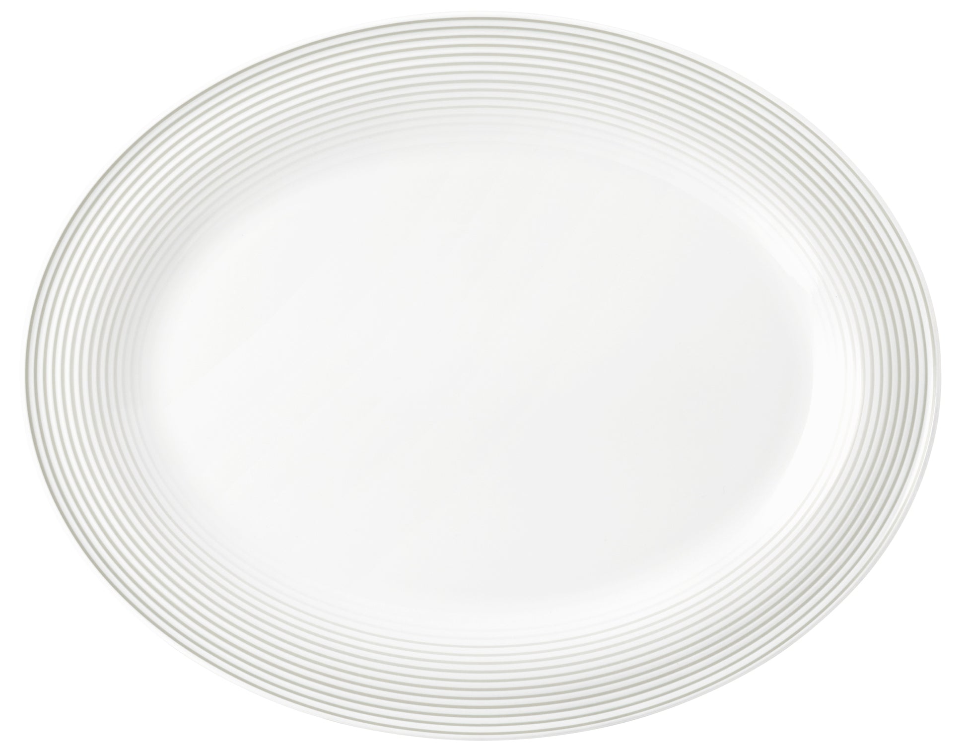 Leere weiße Servierplatte, B2B Gastronomie