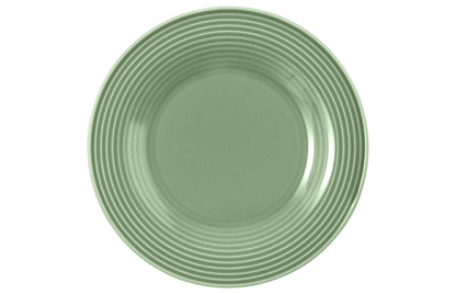 Grüne Pappteller für Gastronomie