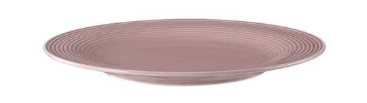 Leere rosa Teller für Gastronomie