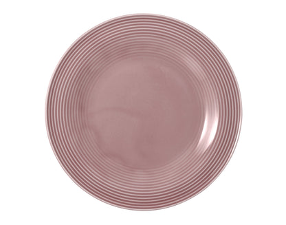 Leere rosa Teller für Gastronomie