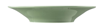 Grüne rillige Schüssel