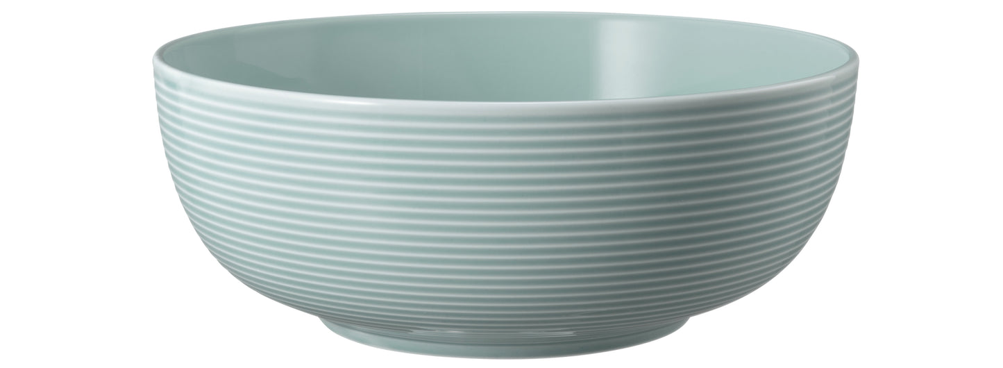 Blaue Schüssel für Gastronomiezwecke