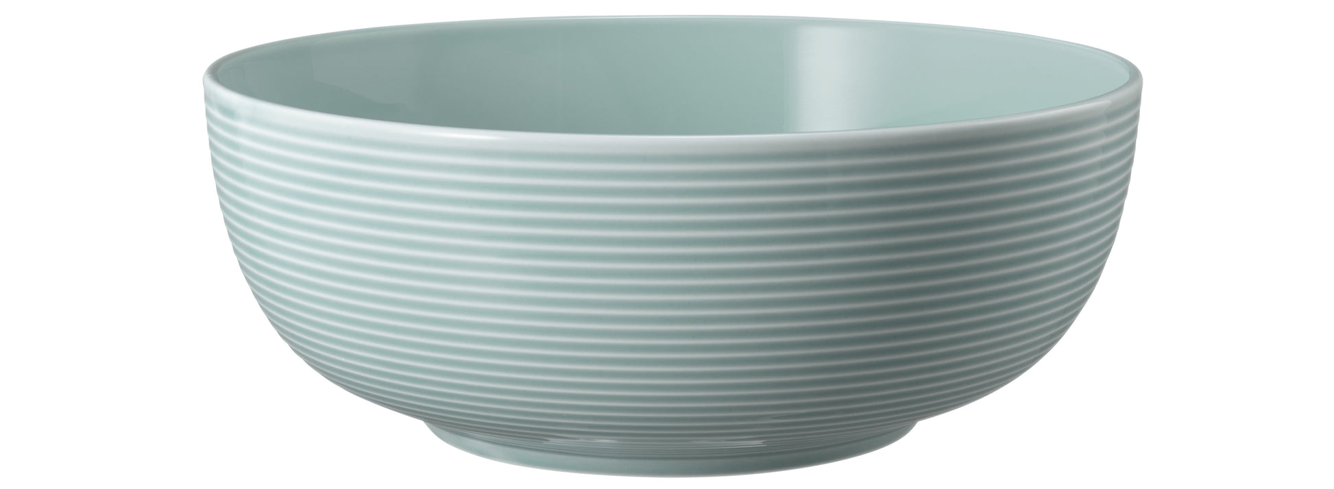 Blaue Schüssel für Gastronomiezwecke
