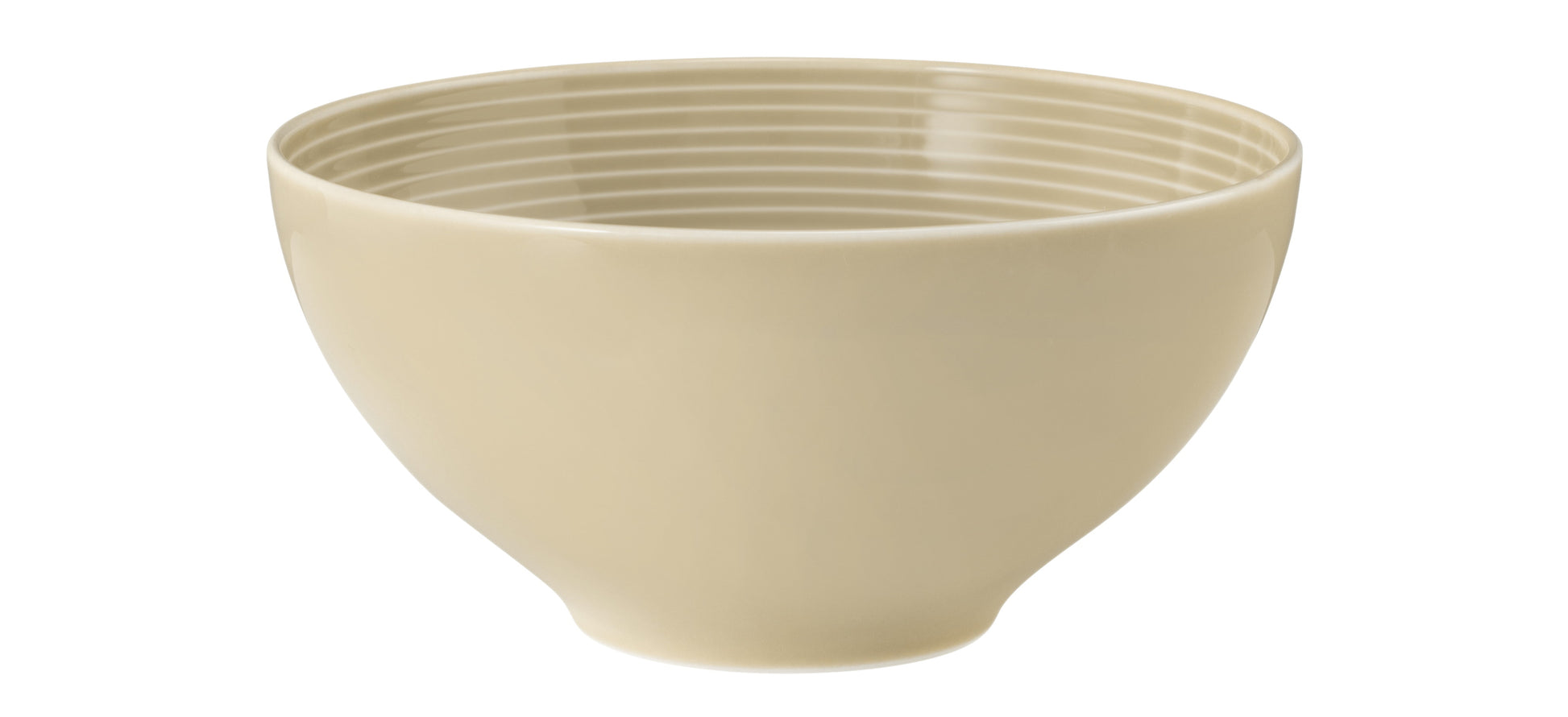 Beige Keramikschale für Gastronomie