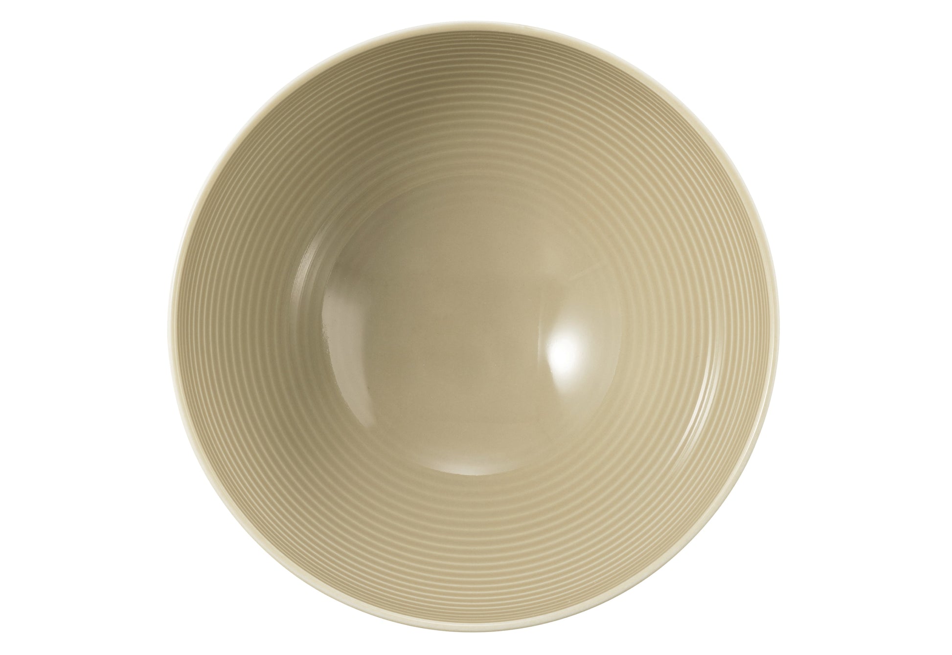 Beige Keramikschale für Gastronomie