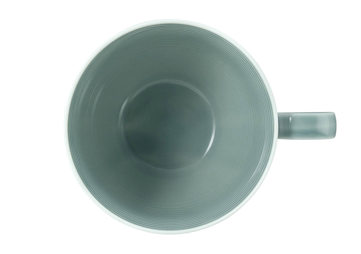 Blaue, strukturierte Kaffeetasse