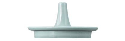 Keramik-Teelichthalter in Pastellfarben