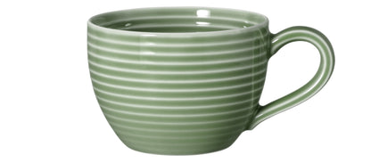 Grüne Kaffee- oder Teetasse