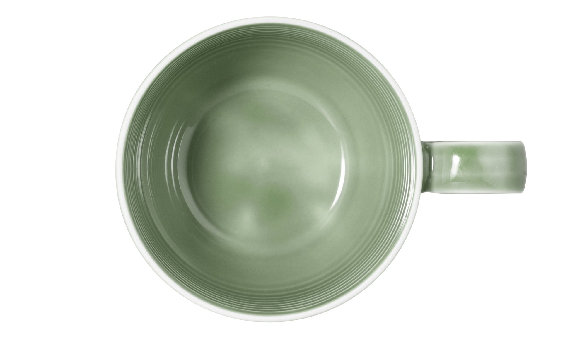 Grüne Kaffee- oder Teetasse