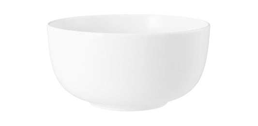 Weiße Schüssel für Gastronomiebedarf